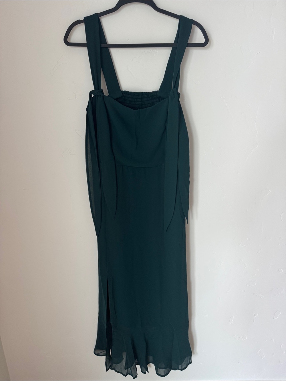Show Me Your Mumu Claire Midi Dress Emerald Green Wedding Guest Bridesmaid XL - Picture 7 of 14